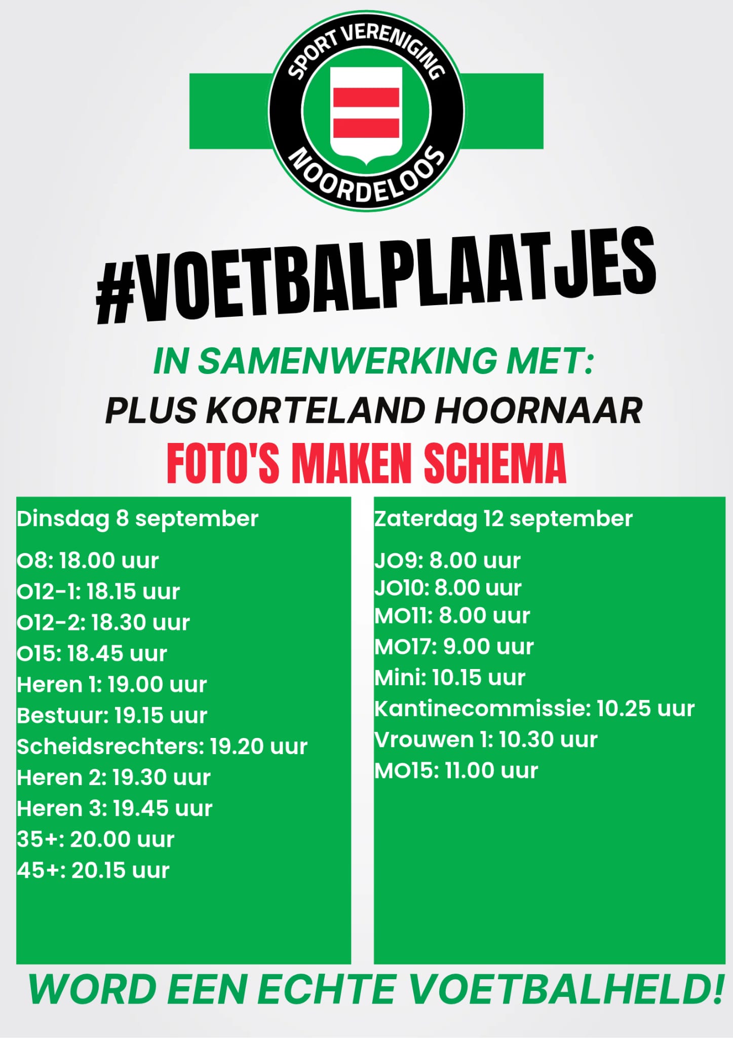 Voetbalplaatjes - de fotograaf