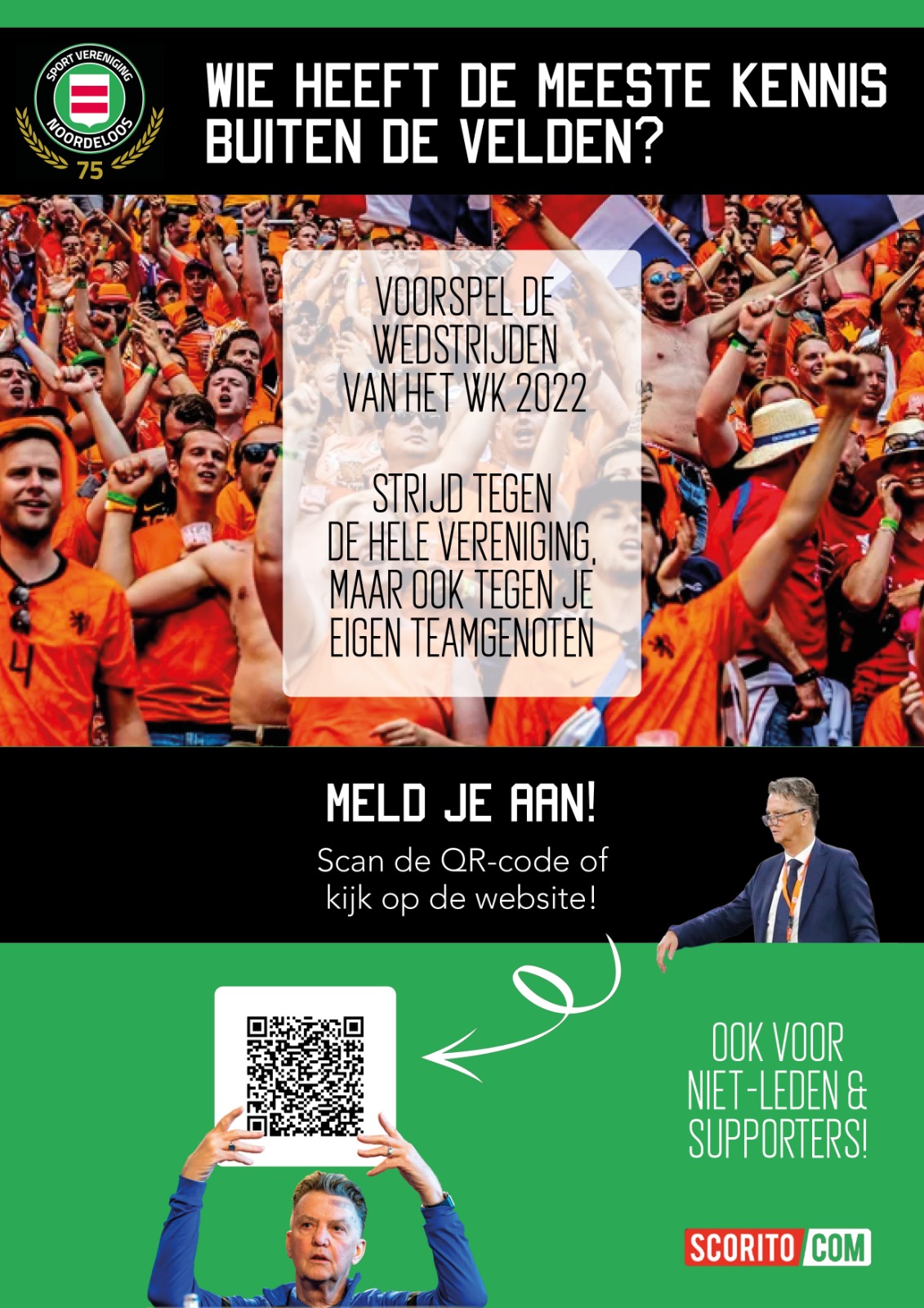 Doe mee met de WK poule van SV Noordeloos!
